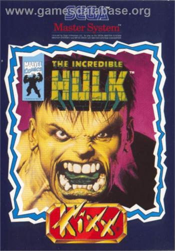 Cover Incredible Hulk, The for Master System II